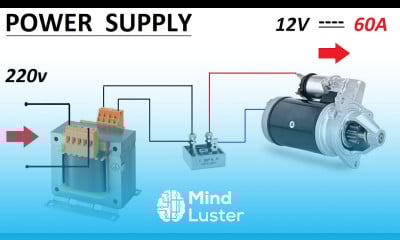 Make 12V 60A Power Supply for DC Motor using 220v UPS Transformer HINDI