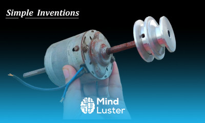 3 SIMPLE INVENTIONS with DC Motor