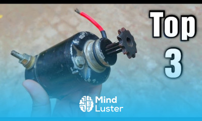 3 Simple Inventions with DC Motor