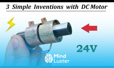 3 Simple Inventions with DC Motor