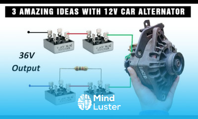 3 Simple Inventions with Car Alternator