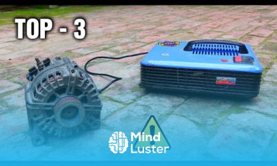 3 Simple Inventions with Car Alternator