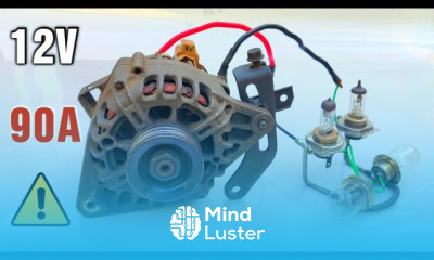 12V 90A Car Alternator to Electric Generator 1000W EP2