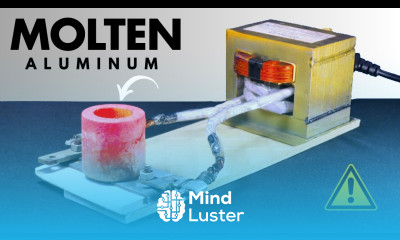 Aluminum Casting with Microwave Transformer No Induction Heater