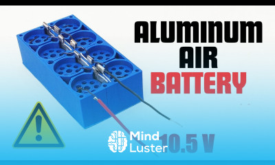 How To Make an Aluminium Air Battery Genuine Experiment for Batteries DIY