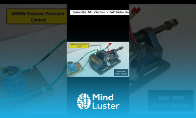 4000W 12V High Current DC Motor Speed Controller DIY RPM Control short