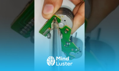 Salvage 12v Transformer DC Motor from an Old CD Player short