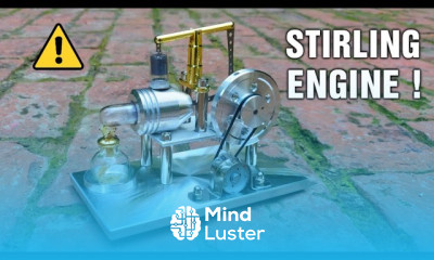 My New Stirling Engine With Electric Generator