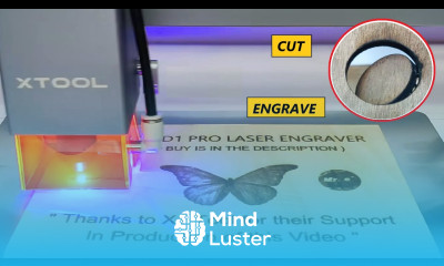 How to Cut Thick Wood Engrave Metals with xTool D1 Pro Laser Engraver