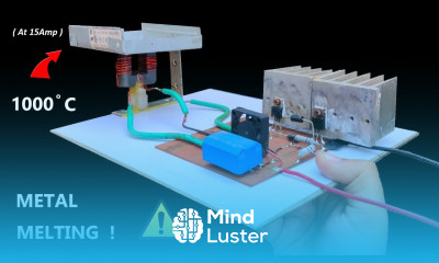 12 Volt High Current Induction Heater for Melting Metal