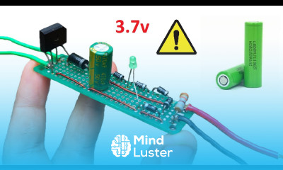Make a 220v to 3 7v Lithium Ion 18650 Battery Charger without Transistor Mosfet or IC