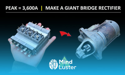 3 600 Amps Make a 400V 315A Giant Rectifier with 3 6 KA Peak Amperes DIY