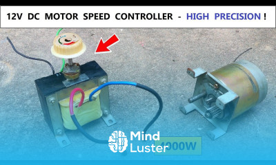 4000W 12V High Current DC Motor Speed Controller DIY RPM Control