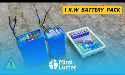 Make 12V 1000W Lithium Ion 18650 Battery Pack from Old Laptop Cells Part 2