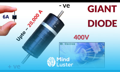 20 000 Amps Make a 400V 300A Giant Diode with 20 KA Peak Amperes Best DIY Project 2020