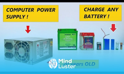 20 Amp Battery Charger with Computer Power Supply 220v AC to 1 5v 3v 6v 9v 12v 24v DC