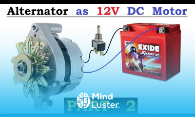 12v 120 Amps Car Alternator converted to DC Motor with High Torque using BLDC Controller Part 2