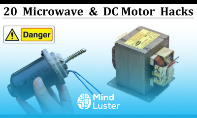 20 Awesome Lifehacks with Microwave Transformer and DC Motor