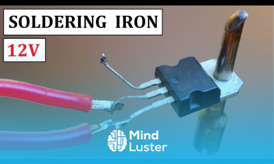 DIY 12v DC Soldering Iron Using Dead Transistors