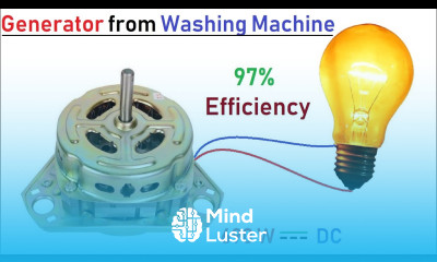 12v 690 Watts Electric DC Generator from 220v Washing Machine Motor Universal Motar to Generator