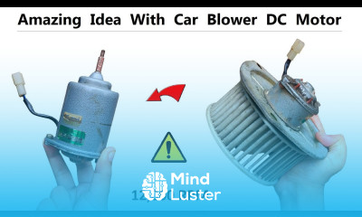 Do Not Throw Away your Car Blower Motor 12V 22 Amp DC Motor Salvage DIY