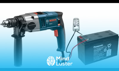 Convert 220v ac Universal Motor drill to 12V DC Motor drill machine