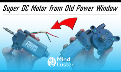 Do Not Throw Away your Car Power Window Motor 12v 6 Amps DC Motor Salvage DIY