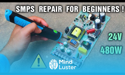 24 Volt 480W SMPS Power Supply Repair Step By Step