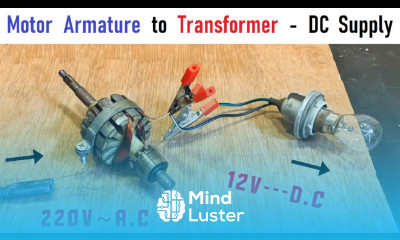 12v 10 Amps Supply for DC Motor 220v Transformer from Motor Armature