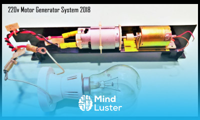 Free Energy is Hoax Make a 220v Generator from a DC Motor Video