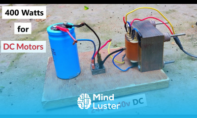 24v 400W DC from 220v AC Converter for DC Motor Amazing Idea DIY