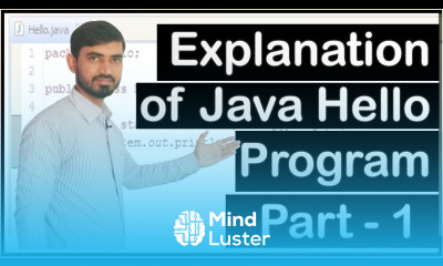Explanation of Java Hello World Program by Deepak Part 1 Hindi