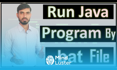 Compile Run Java Program by bat File Hindi by Deepak