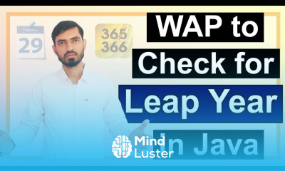 Program to Check for Leap Year in Java by Deepak
