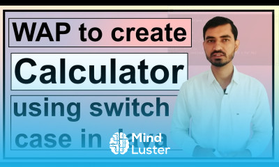 Program to Create Calculator using switch case in Java by Deepak