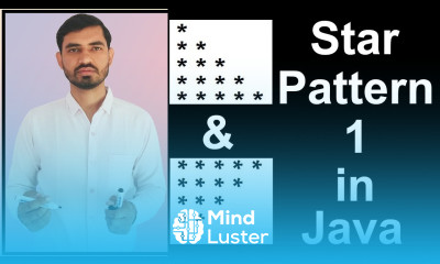 Star Pattern 1 Program Logic in Java by Deepak