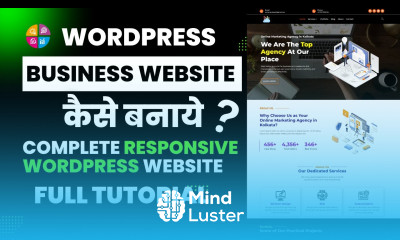 How to Create Complete WordPress Business Website 2024 Elementor Se Business Website Kaise Banye