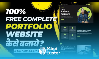 How to create WordPress Portfolio Website 100 FREE Portfolio Website Kaise Banaye 2024 Tutorial