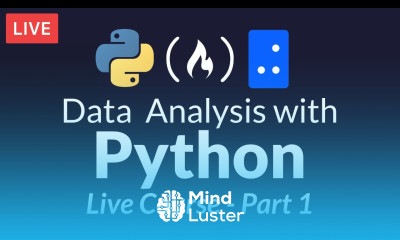 Data Analysis with Python Part 1 of 6 Live Course