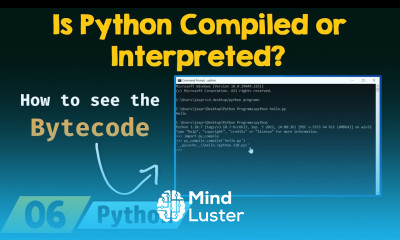Is Python Compiled or Interpreted