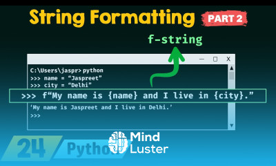 String Formatting in Python Part 2