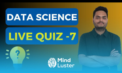 Data Science Live Quiz 7 Data Science Mega Quiz Data Science Competition Machine Learning quiz