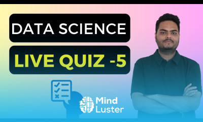 Data Science Live Quiz 5 Data Science Quiz Data Science Competition Machine Learning quiz