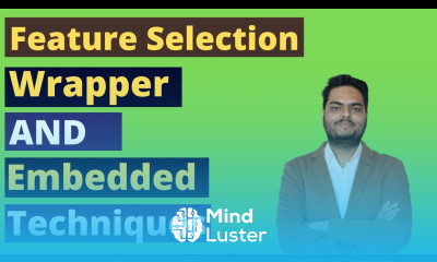 Feature Selection Wrapper and Embedded techniques Feature Selection Playlist