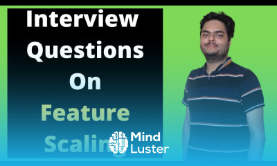 Interview Questions On Feature Scaling normalization vs standardization machine learning