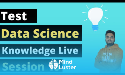 Data Science Knowledge Test Session 15 deep learning interview preparation