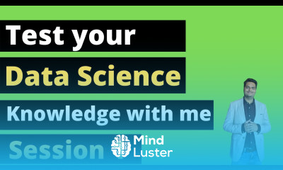 Test Data Science Knowledge Live with Aman Session 1 Machine Learning concepts for interview