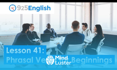 English Phrasal Verbs for Beginnings 925 English Lesson 41 by Business English Pod