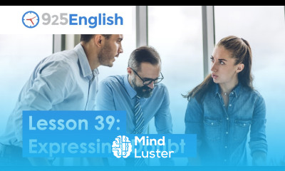 Business English How to Express Doubt in English 925 English Lesson 39