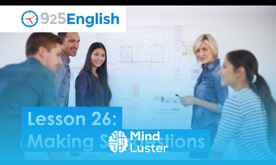 Business English with 925 English Lesson 26 How to Make and Respond to Suggestions in English